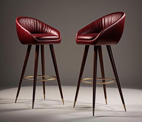 Discover Rounded-Back Velvet Bar Chairs and Their Role in Modern Interior Design